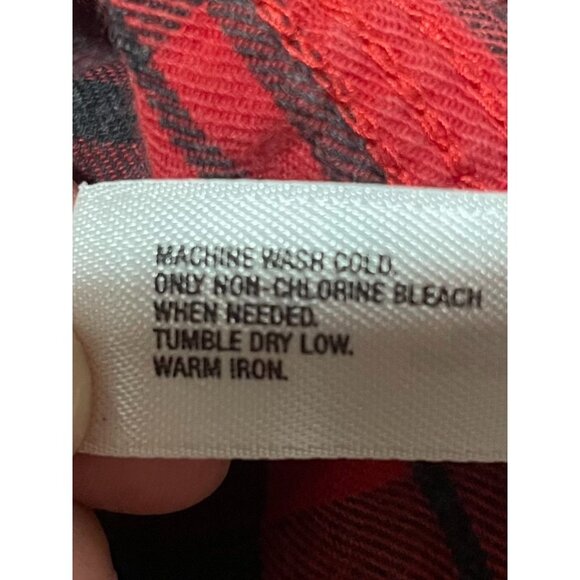 M.J. Soffe Indiana Hooded Sweatshirt With Plaid Flannel Bottom Size M - Picture 15 of 16